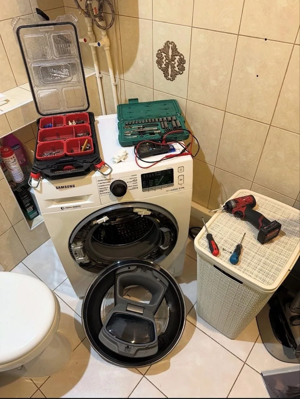 Ремонт стиральной машины Samsung на выезде