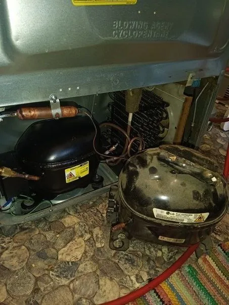 Диагностика компрессора холодильника LG